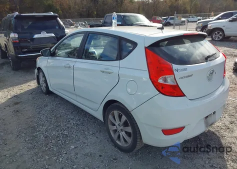 2013 Hyundai Accent Se from USA, damaged, VIN KMHCU5AE9DU085309